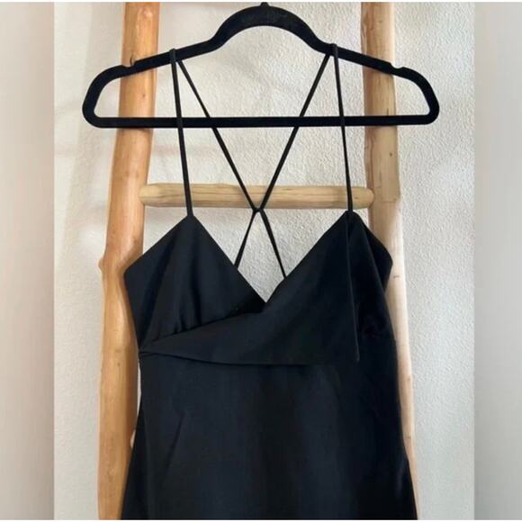 ZARA SURPLICE MINI DRESS - Picture 9 of 12